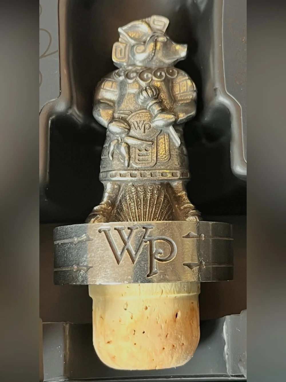 WhistlePig The Boss Hog XII Feather and Flame bottle, box and stopper